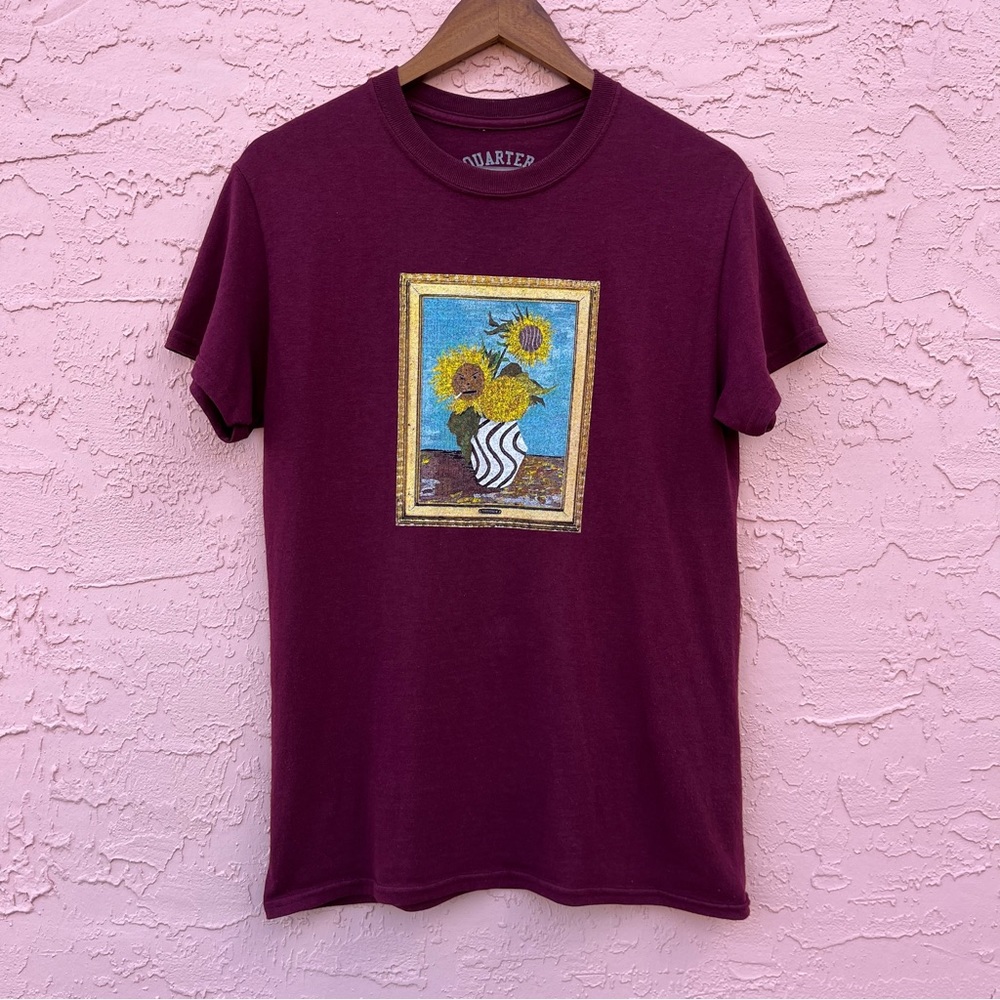 Quarter Snacks Graphic T-Shirt Skateboarding Size S
